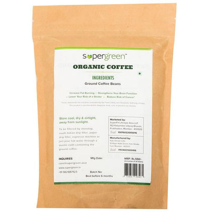 Supergreen Organic Coffee Powder