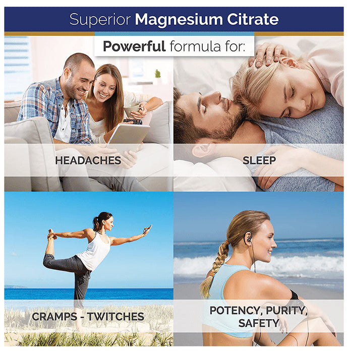 Superior Labs 100% Pure Magnesium Citrate Vegetable Capsule