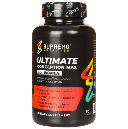 Supremo Nutrition Ultimate Conception Max for Women Tablet - Classic Derma