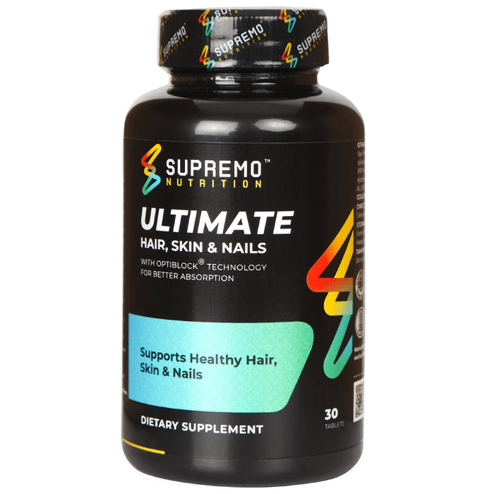 Supremo Nutrition Ultimate Hair, Skin & Nails Tablet - Classic Derma
