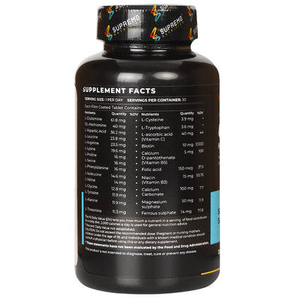 Supremo Nutrition Ultimate Hair, Skin & Nails Tablet