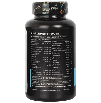 Supremo Nutrition Ultimate VitaMen Tablet