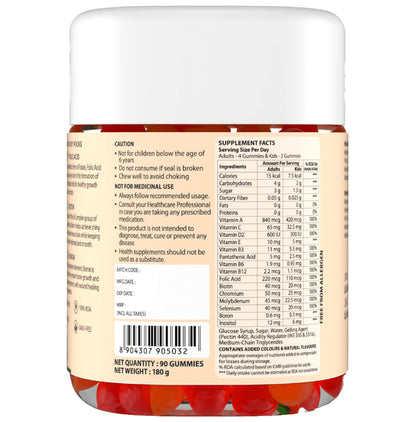 Sva Thrive Multivitamin Gummies Cherry Orange