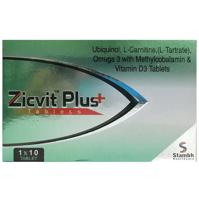 Zicvit Plus Tablet - Classic Derma