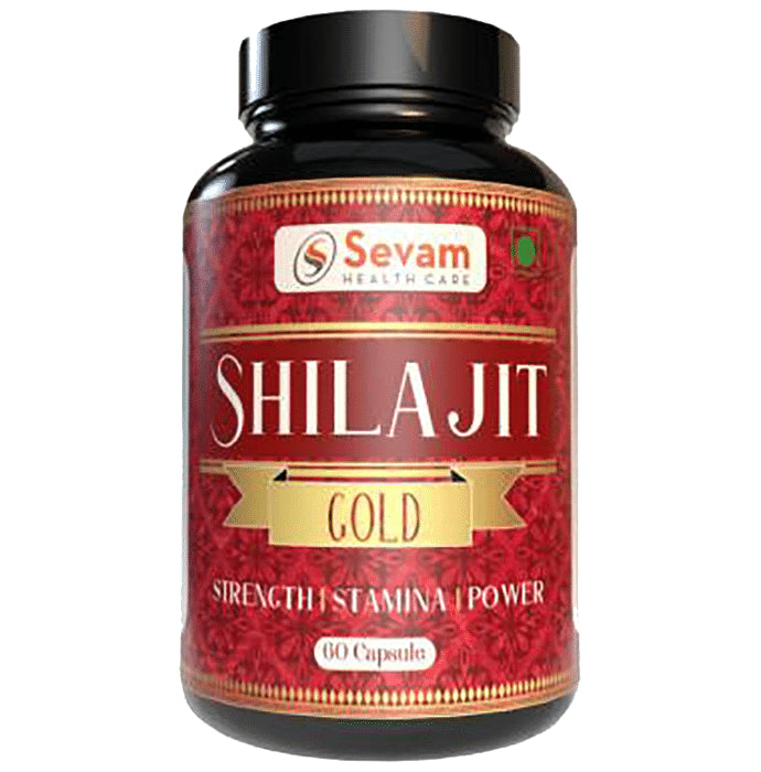 Sevam Health Care Shilajit Gold Capsule (60 Each) - Classic Derma