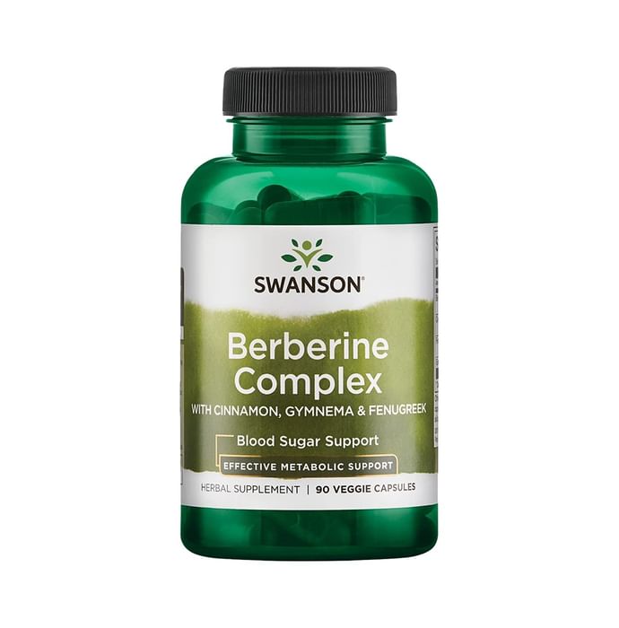 Swanson Berberine Complex Veggie Capsule - Classic Derma