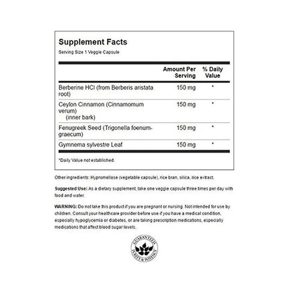 Swanson Berberine Complex Veggie Capsule