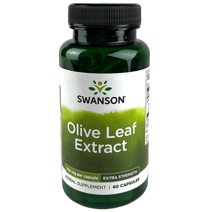 Swanson Olive Leaf Extract 750mg Capsule - Classic Derma