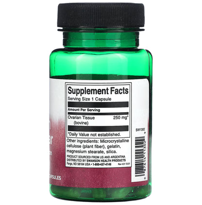 Swanson Ovarian Glandular Capsule