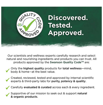 Swanson TMG Trimethylglycine 500mg Capsule