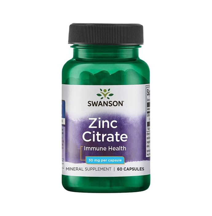 Swanson Zinc Citrate Capsule - Classic Derma