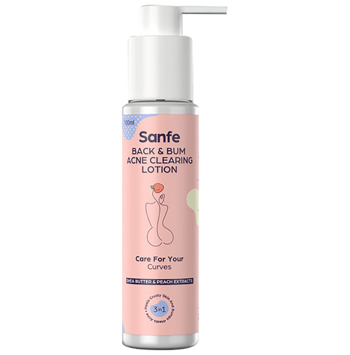 Sanfe Back & Bum Acne Clearing Lotion - Classic Derma