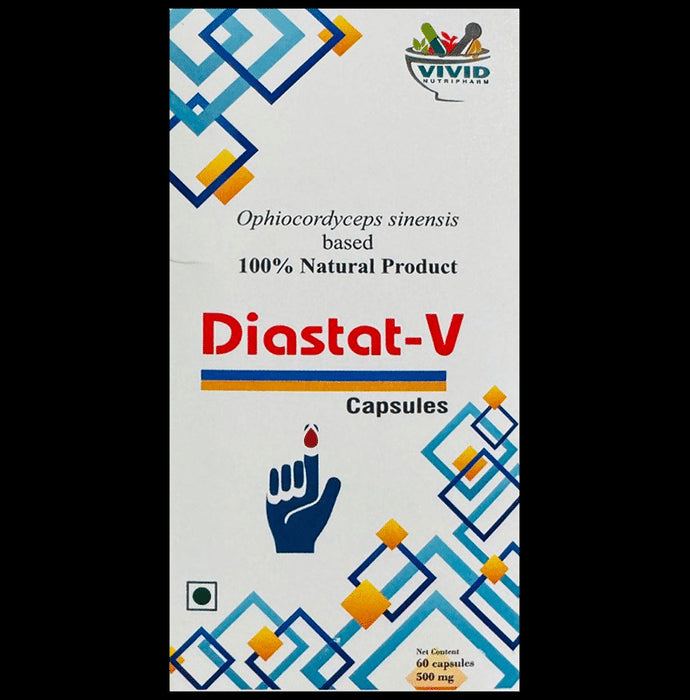 Vivid Nutripharm Diastat-V Capsule (60 Each) - Classic Derma
