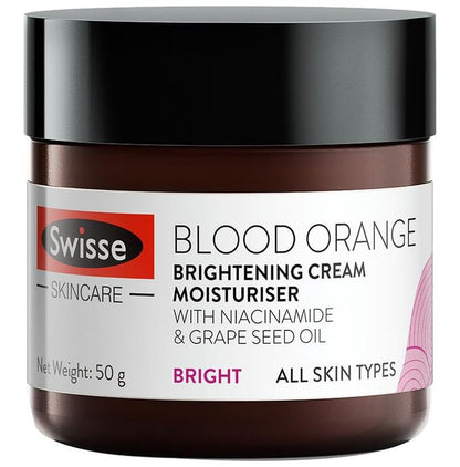 Swisse Skincare Blood Orange Brightening Cream Moisturiser - Classic Derma
