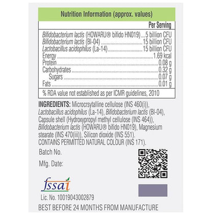 Swisse Ultibiotic Daily Digestive Probiotic Capsule