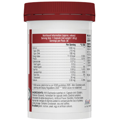 Swisse Ultiboost Clinical Strength Deep Sea Krill Oil Capsule