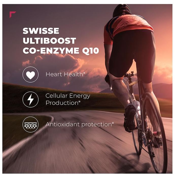 Swisse Ultiboost Co-Enzyme Q10 for Energy, Heart & Antioxidant Support | Capsule