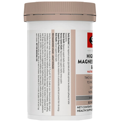 Swisse Ultiboost High Strength Magnesium Glycinate & Citrate Oral Powder Orange