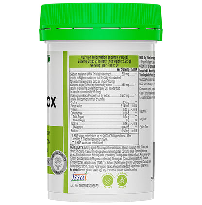 Swisse Ultiboost Liver Detox Tablet | For Healthy Digestion & Liver Care