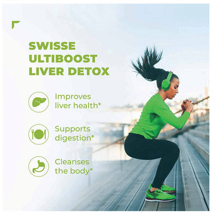 Swisse Ultiboost Liver Detox Tablet | For Healthy Digestion & Liver Care