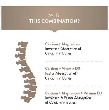 Swisse Ultiboost Magnesium, Calcium + D3 | Tablet for Muscles, Energy & Bone Health