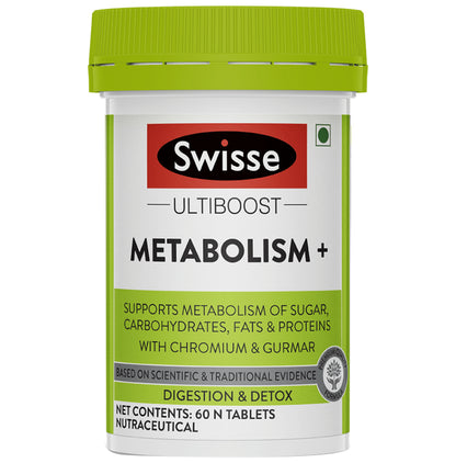 Swisse Ultiboost Metabolism+ | For Digestion & Detox | Tablet - Classic Derma