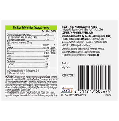 Swisse Ultiboost Metabolism+ | For Digestion & Detox | Tablet