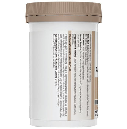 Swisse Ultiboost Vegan Calcium + Vitamin D | Tablet for Healthy Bones & Muscles