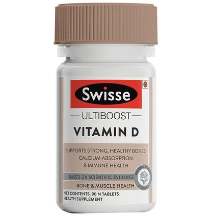 Swisse Ultiboost Vitamin D Tablet for Healthy Bones & Muscles - Classic Derma
