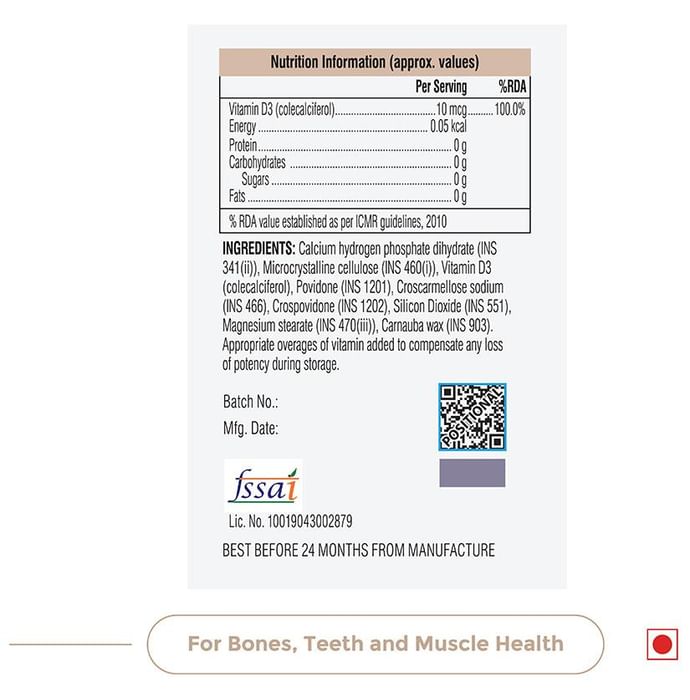 Swisse Ultiboost Vitamin D Tablet for Healthy Bones & Muscles