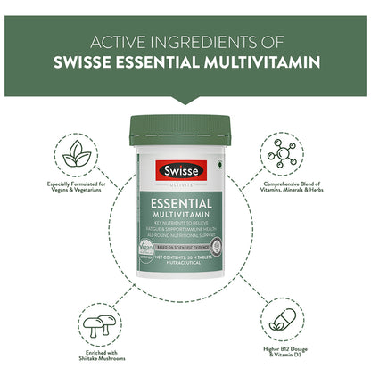 Swisse Ultivite Essential Multivitamin Tablet for Men & Women