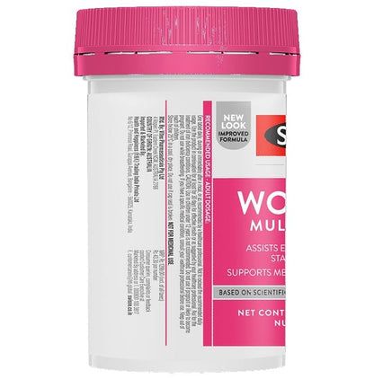 Swisse Ultivite Women's Multivitamin Tablet for Energy, Stamina & Fatigue Reduction