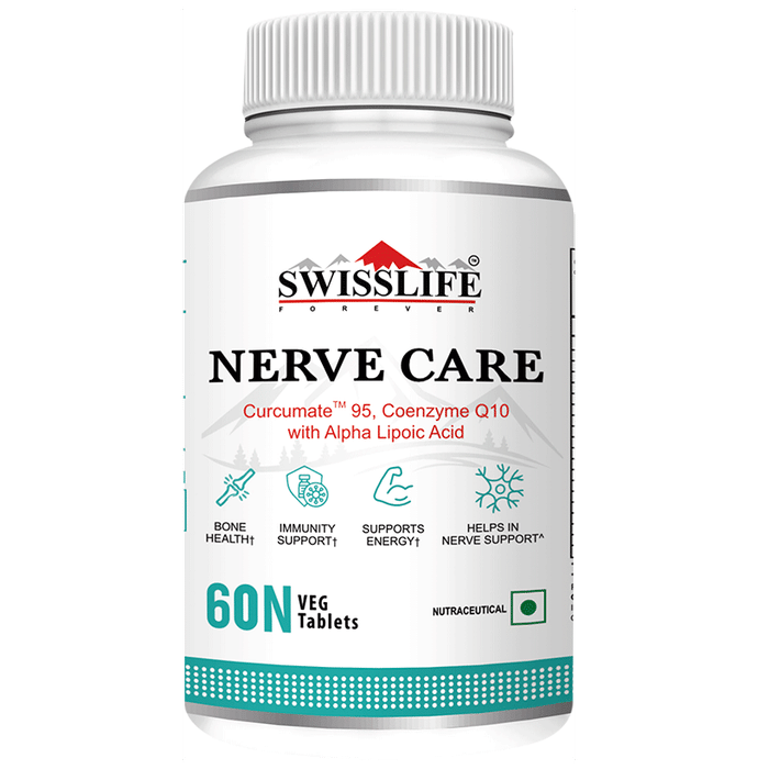 SWISSLIFE FOREVER Nerve Care Veg Tablets (60 Each) - Classic Derma