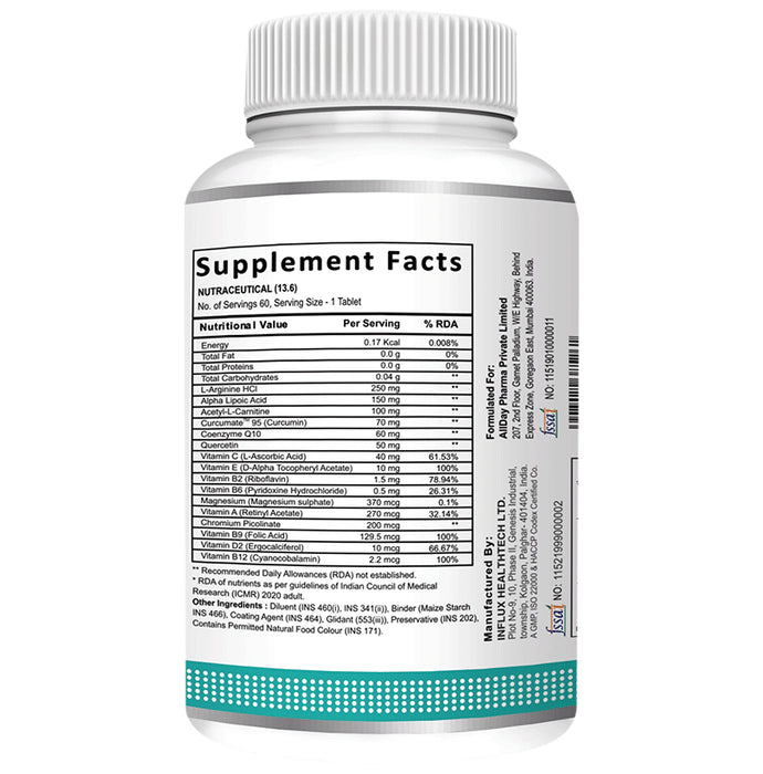 SWISSLIFE FOREVER Nerve Care Veg Tablets (60 Each)