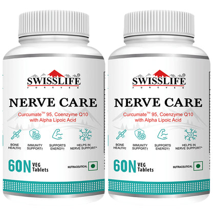 SWISSLIFE FOREVER Nerve Care Veg Tablets (60 Each) - Classic Derma