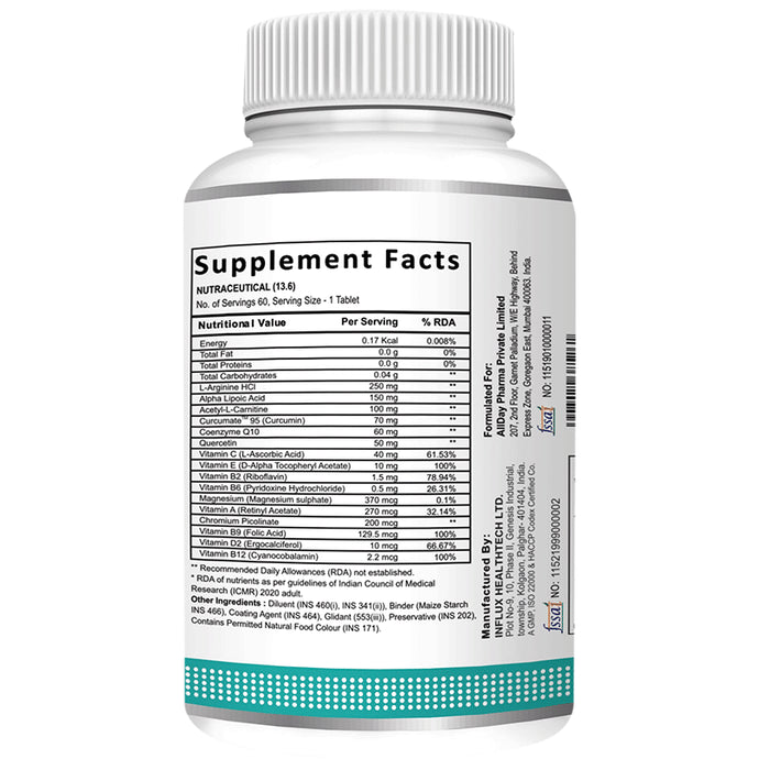 SWISSLIFE FOREVER Nerve Care Veg Tablets (60 Each)