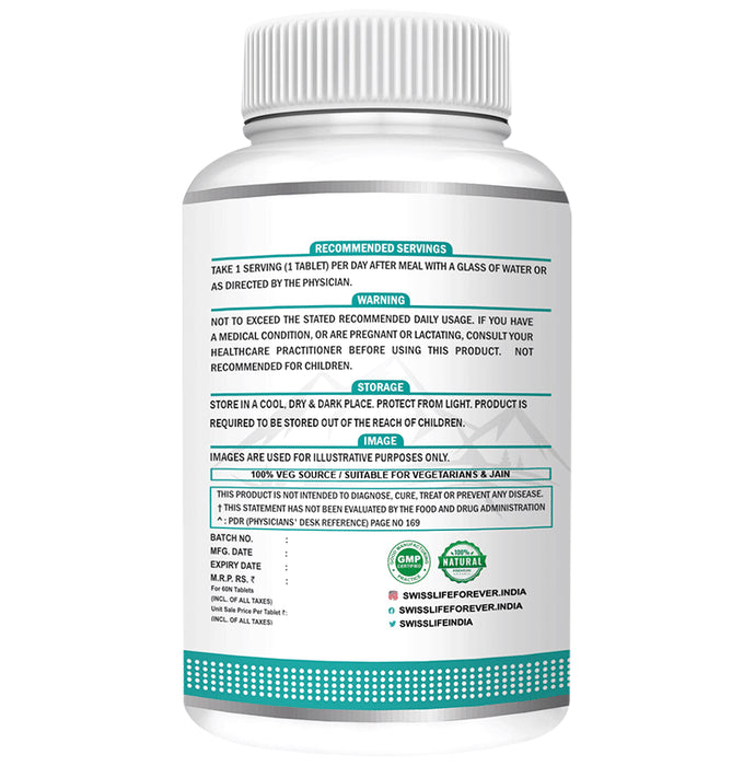SWISSLIFE FOREVER Nerve Care Veg Tablets (60 Each)