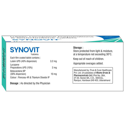 Synovit Tablet