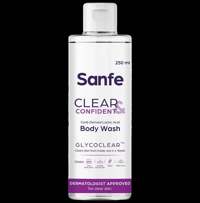 Sanfe Glycoclear Clear & Confident Body Wash - Classic Derma
