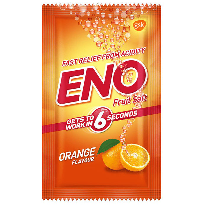 Eno Powder | Provides Fast Relief from Acidity | Flavour Orange - Classic Derma