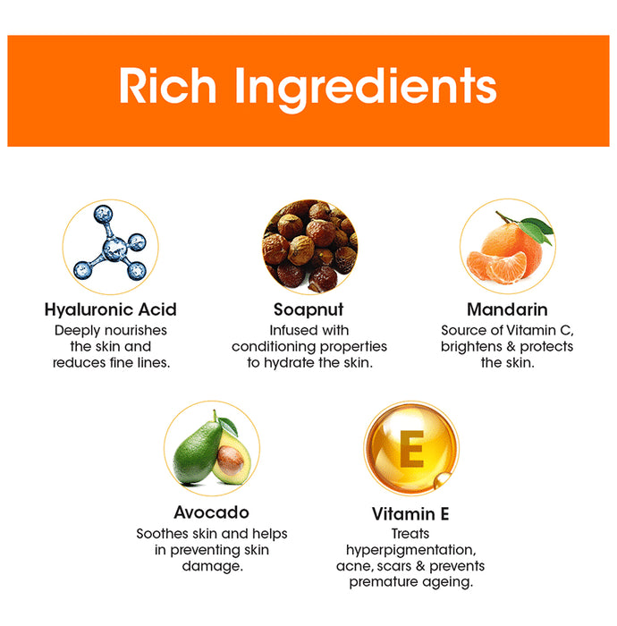 TAC The Ayurveda Co. Vitamin C Foaming Face Wash