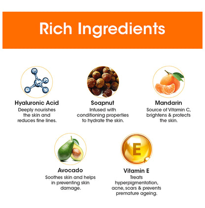 TAC The Ayurveda Co. Vitamin C Foaming Face Wash