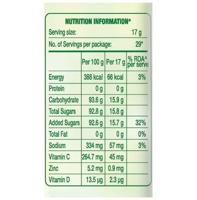 Tang Instant Drink Mix with 100% Vitamin C | Flavour Lemon