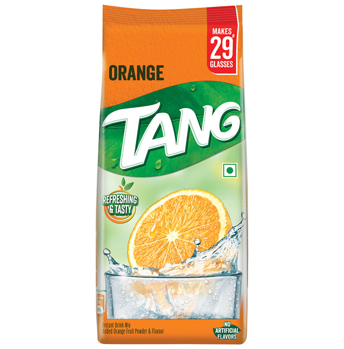 Tang Instant Drink Mix with 100% Vitamin C | Flavour Orange - Classic Derma