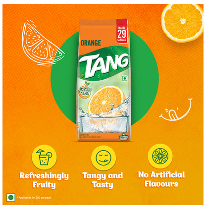 Tang Instant Drink Mix with 100% Vitamin C | Flavour Orange