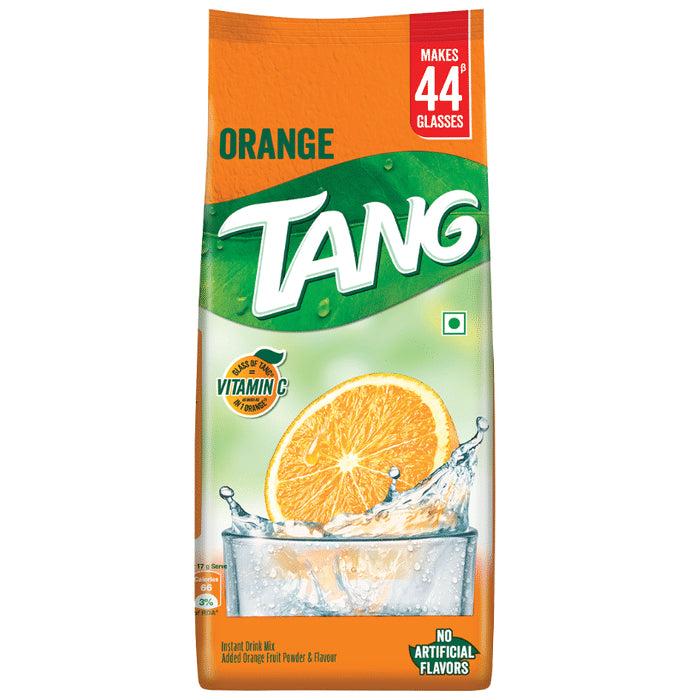 Tang Instant Drink Mix with 100% Vitamin C | Flavour Orange - Classic Derma