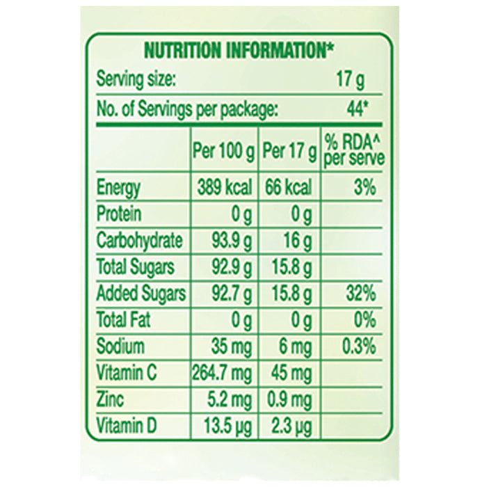 Tang Instant Drink Mix with 100% Vitamin C | Flavour Orange