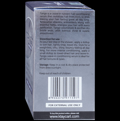 Tango Hair Serum | Leave In Nutrient Conditioner with Vitamin E, C & B