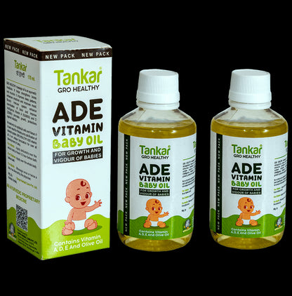 Tankar ADE Vitamin Baby Oil(170ml Each) - Classic Derma