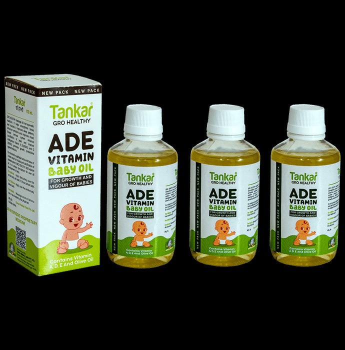 Tankar ADE Vitamin Baby Oil(170ml Each) - Classic Derma